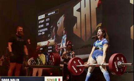 Sara Naldi ancora sul podio