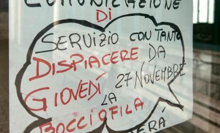 Bocciofila: "potevano riaprire, non hanno voluto"