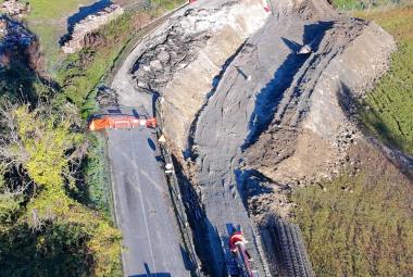 La SP 59 ad una settimana dalla chiusura