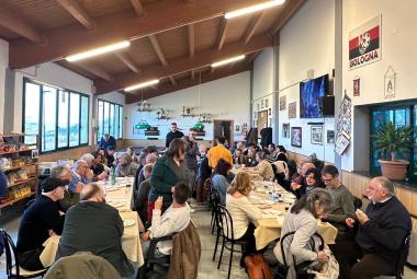 Gli ex allievi dell'IPAA NOE' si sono incontrati in Bocciofila