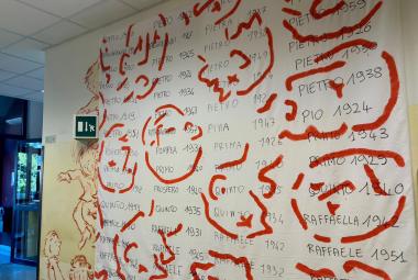 "L'Umanità", anche al Simiani esposta l'opera in ricordo delle vittime del Covid