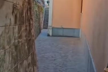 passaggio vicino alla Chiesa