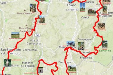 Tutte le opere di LandArt da oggi in una unica mappa