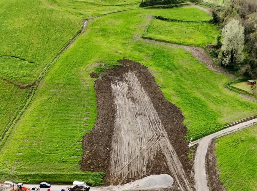 SP 59, continuano i lavori di sistemazione dello smottamento