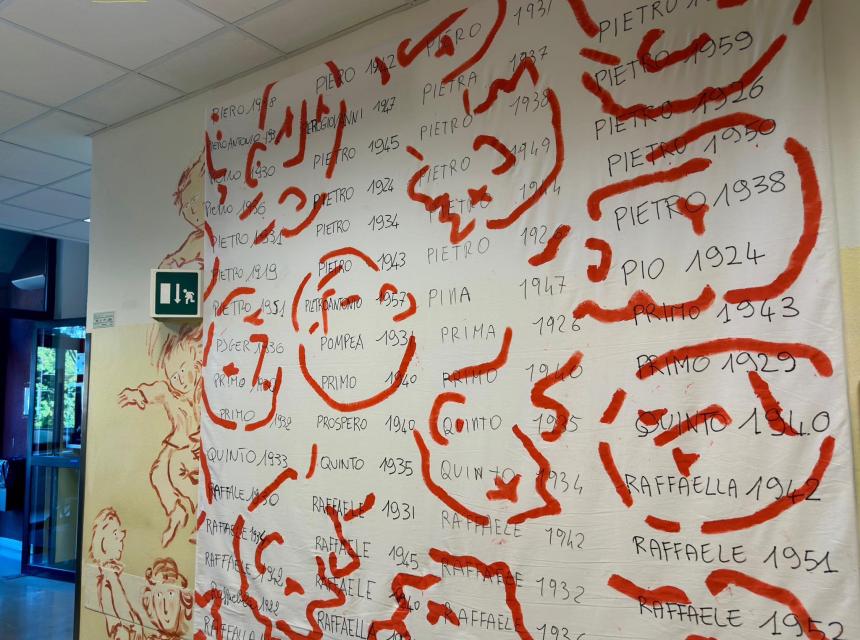 "L'Umanità", anche al Simiani esposta l'opera in ricordo delle vittime del Covid