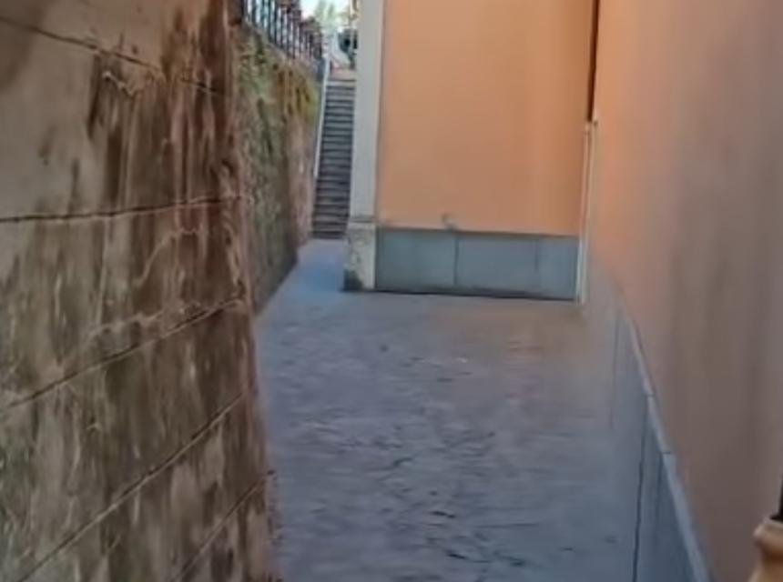 passaggio vicino alla Chiesa