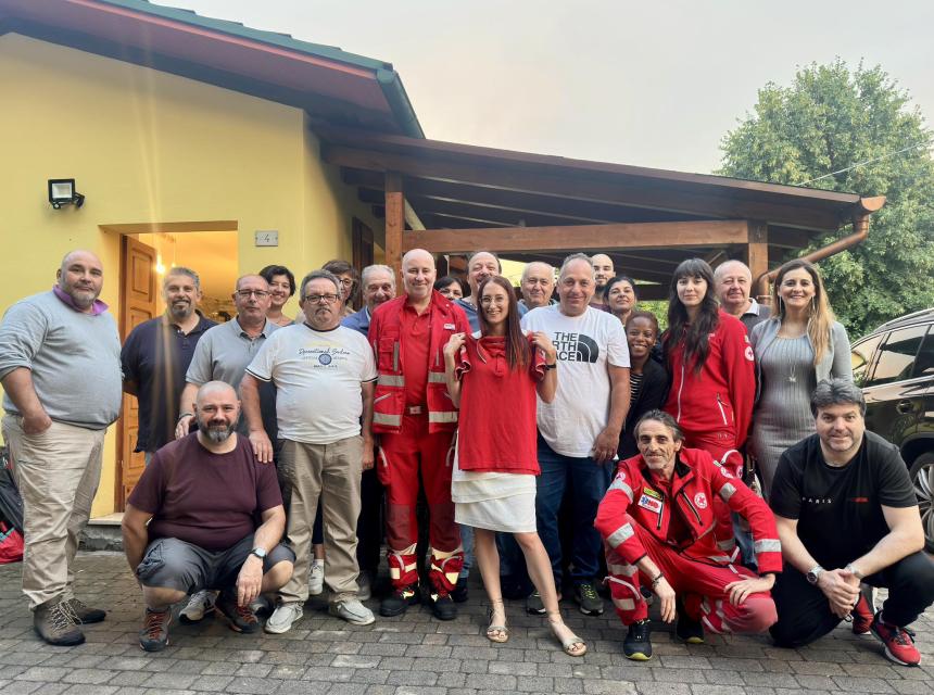 La CRI di Loiano ha festeggiato la volontaria neolaureata Selena Naldi