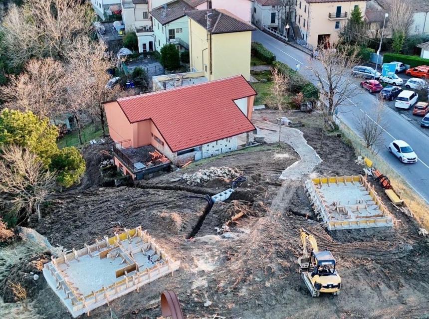 Ca del Costa, proseguono i lavori di trasformazione dell'ex scuola